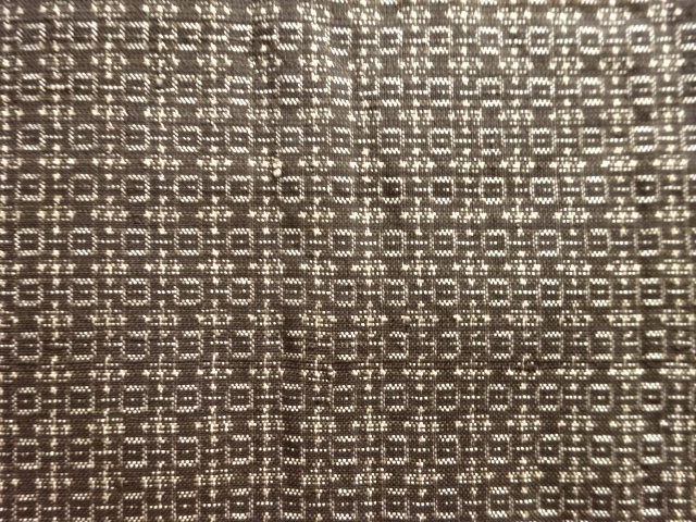 JAPANESE KIMONO / ANTIQUE MENS KIMONO / SILK / DORO OSHIMA TSUMUGI